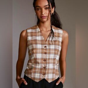 Anthropologie Hutch Tailored Vest Size XS in excellent condition